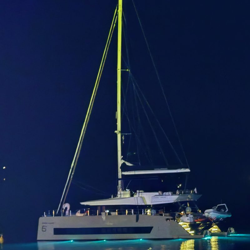 Phi Beach night profile